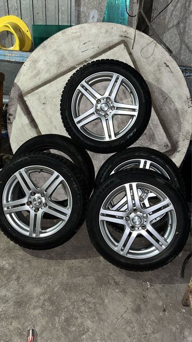Продам диски с зимней резиной 225/50/17