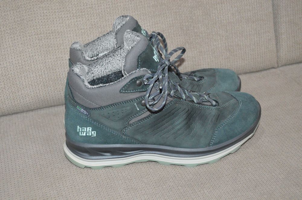 Ghete bocanci dama piele Hanwag Bluestrait 40 EcoShell Waterproof