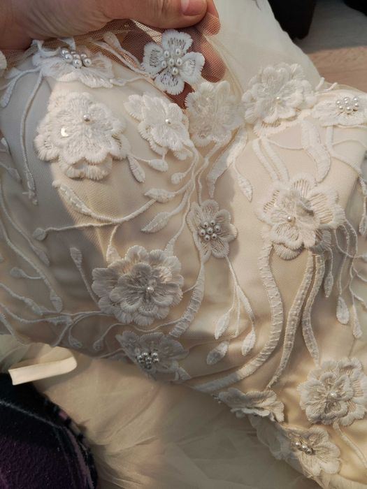 Rochie de mireasa pe corset!