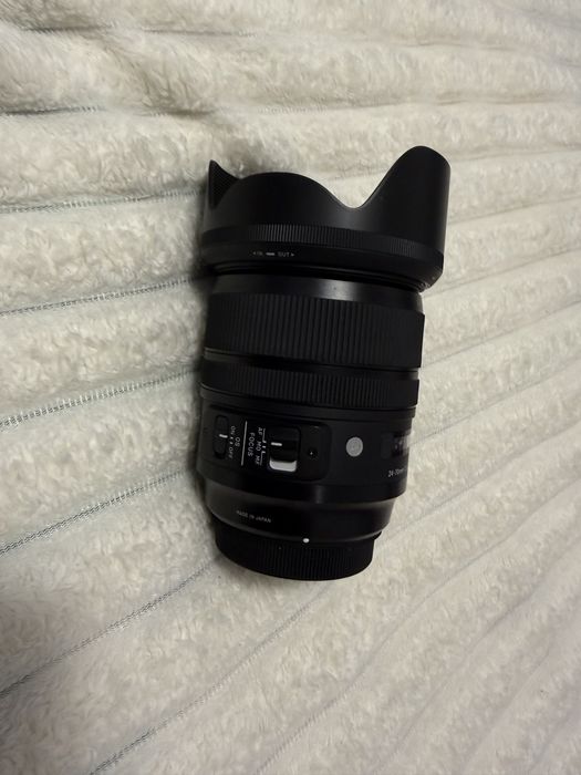 Obiectiv AF Sigma 24-70mm F2.8 OS HSM (A) pentru Canon