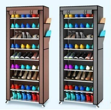 Тканевые шкаф для обуви