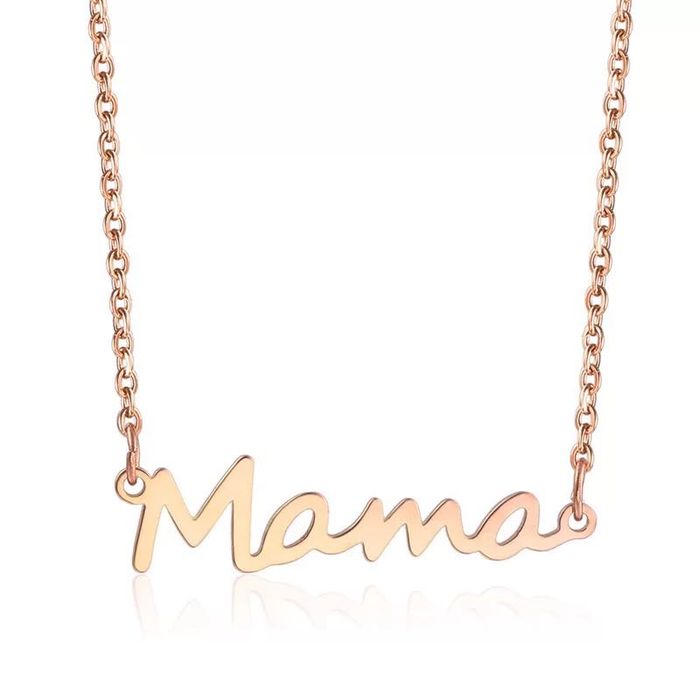 Колие бижу синджирче или гривна мама mama
