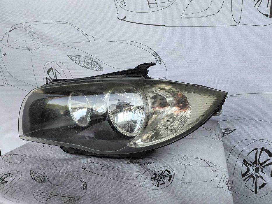 Far Stanga Uk Halogen Bmw 1 E81 E87 2009 / 2007-2011 Cod OEM 63117249651 (5C2)