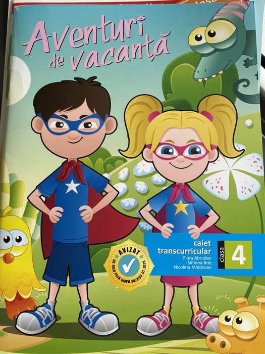 Caiet de lecturalimba romana clasa a patra