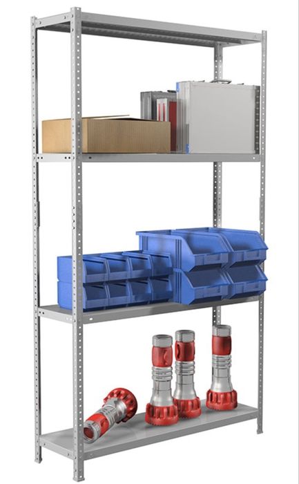 Металлический стеллаж 190х100х30