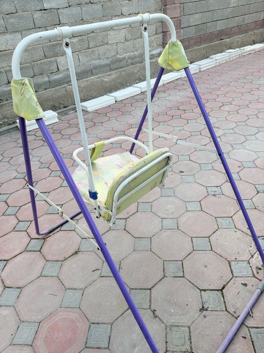 Качеля в хорошем состоянии