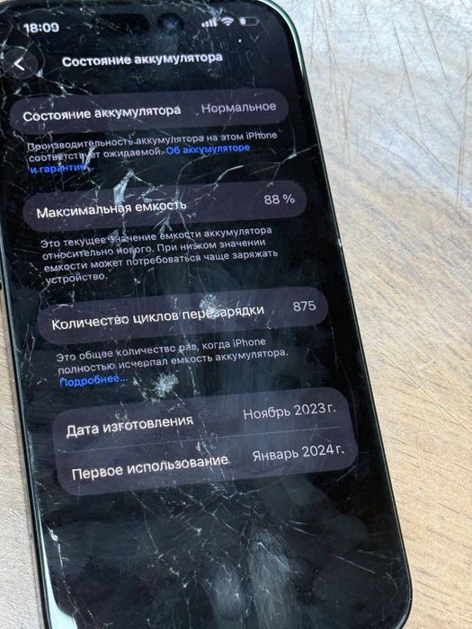 Iphone 15  без гарантий