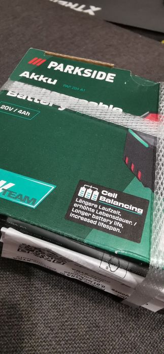 Acumulator parkside 4ah 20v