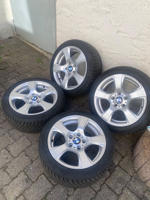 Jante BMW 17 Cauciucuri iarnă dot 23 225 45 17 E90 5x120