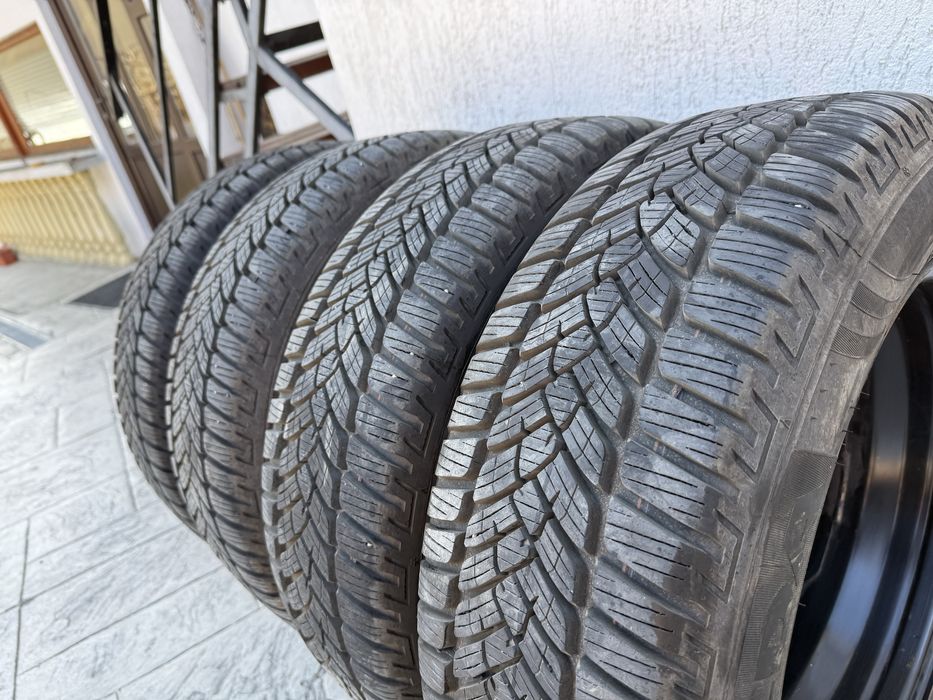 Set roti Fulda DOT 3324 205/60 R16 + jante 16 5x114.3 Impecabile