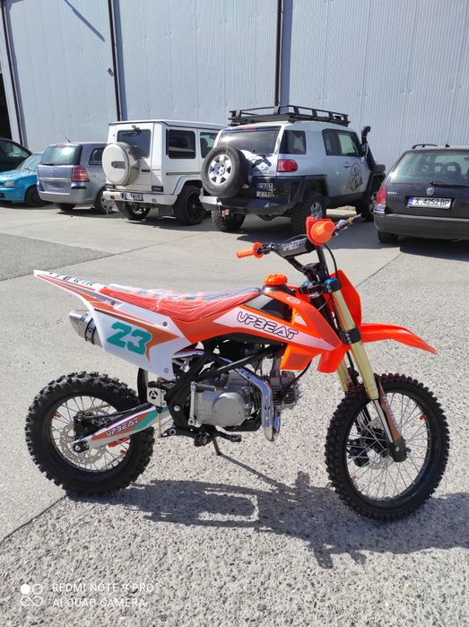 КРОСОВ МОТОР UpBeat 125 КУБИКА 125CC с усилена рамка ,нов модел Ka