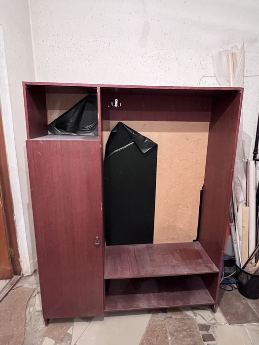 Шкаф Бу с антресолью