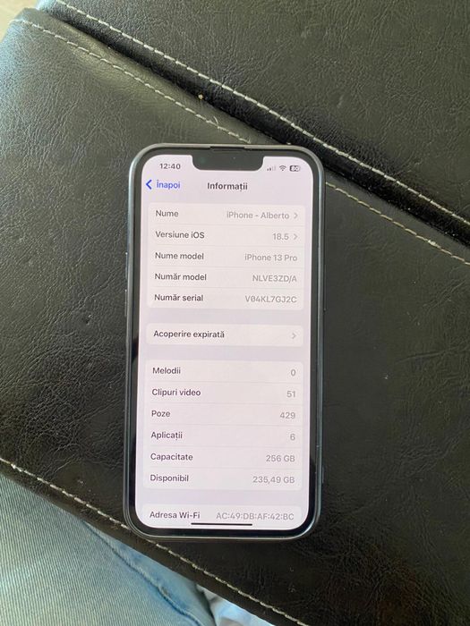 Vand sau schimb iphone 13 pro