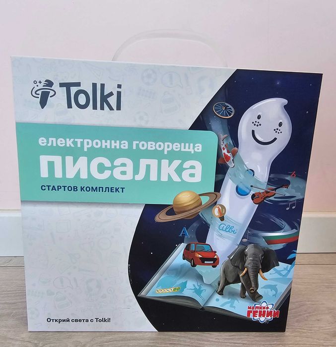 Интерактивна говореща писалка Tolki + интератиква книга