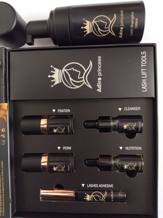 Kit Profesional Laminare gene & sprancene  adira-princess