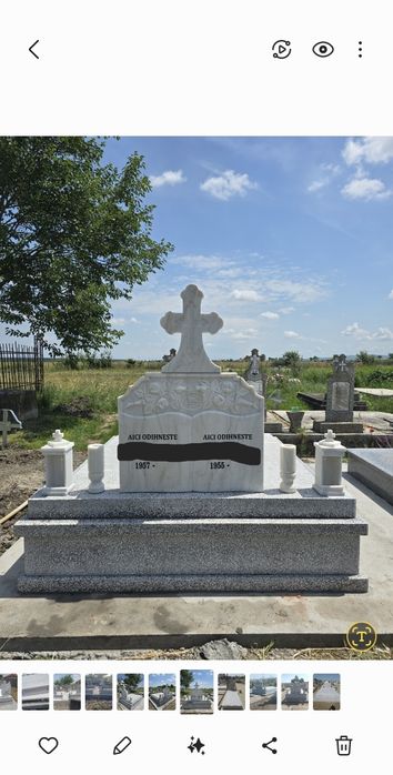 Monumente,  cruci mozaic, marmură,  granit