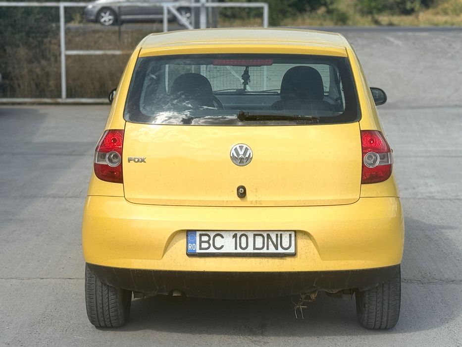 Volkswagen Fox 1.2 Benzină – 2007 – Acte valabile
