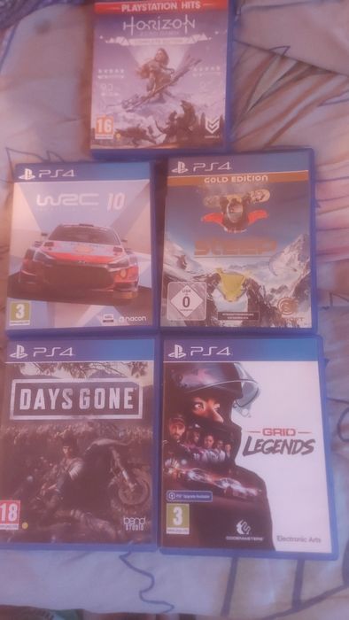 Ps4 5 игри Перфектно състояние