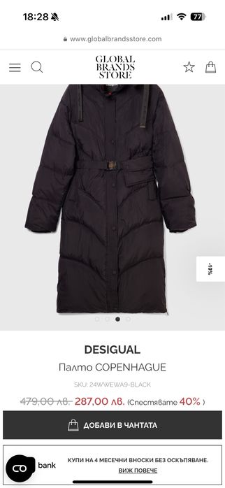 Дамско зимно яке