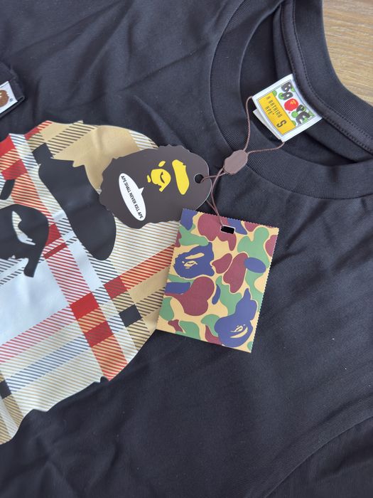 BurberryxBape тениска