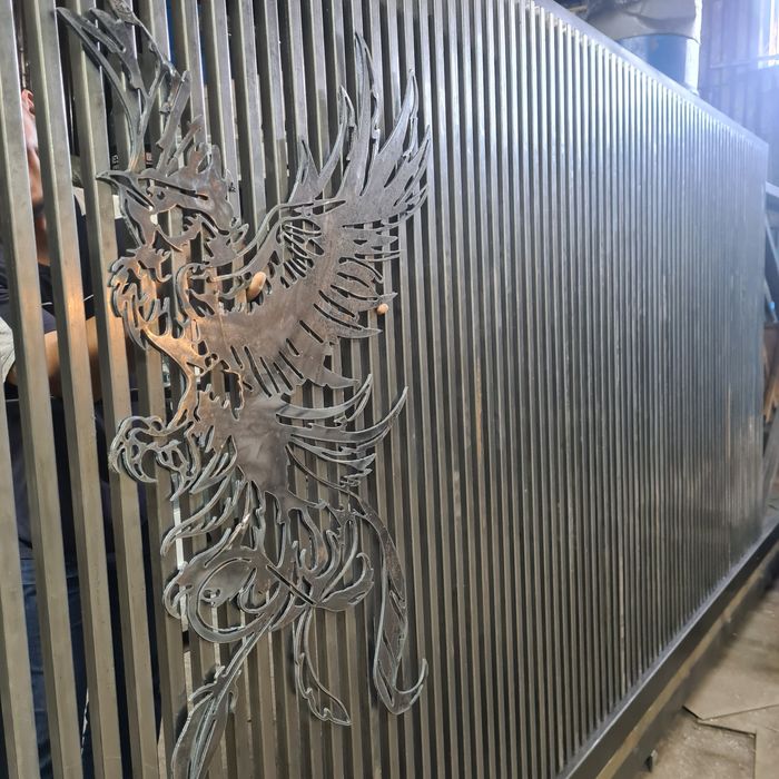 Ворота откатные автоматические