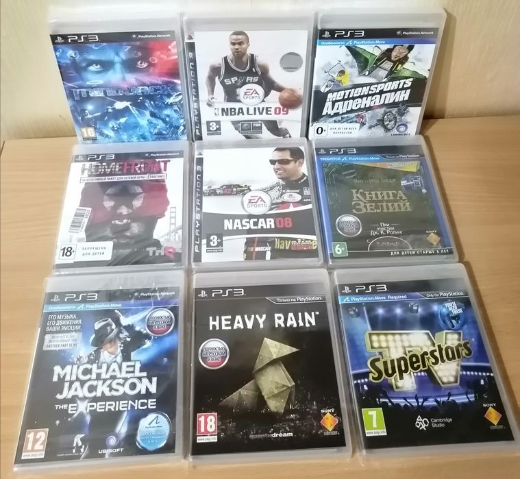 Игры Xbox PSP PS3