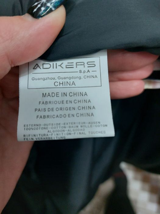 Пуховик подростковый зима