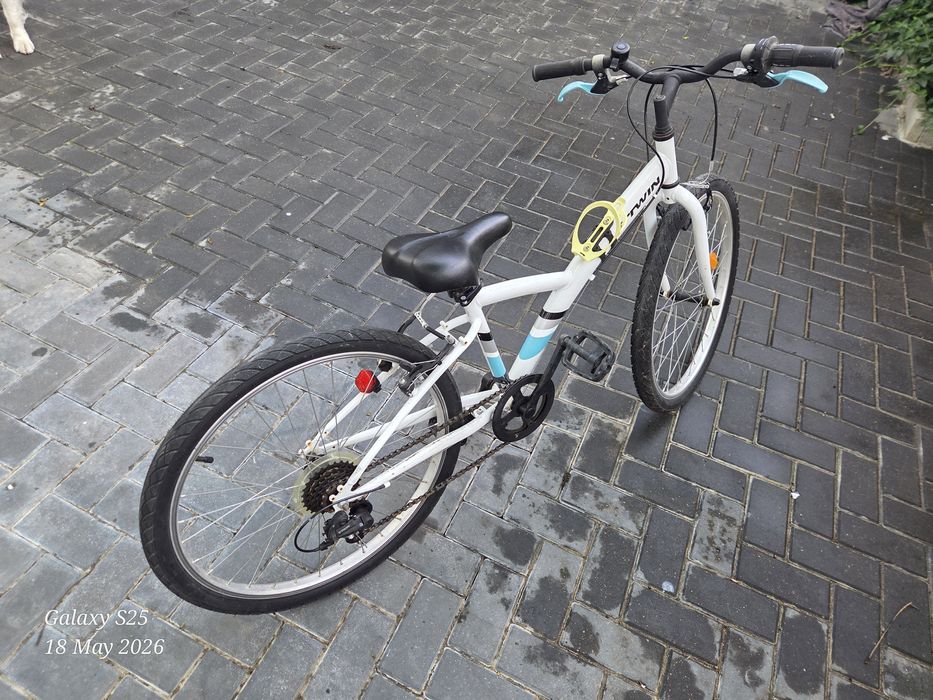 Bicicletă polivalenta original 100, 24" , Dechatlon