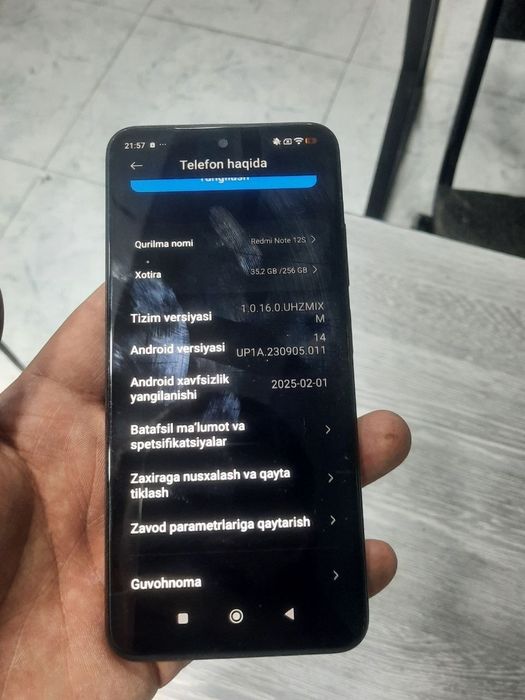Remdmi note 12 S