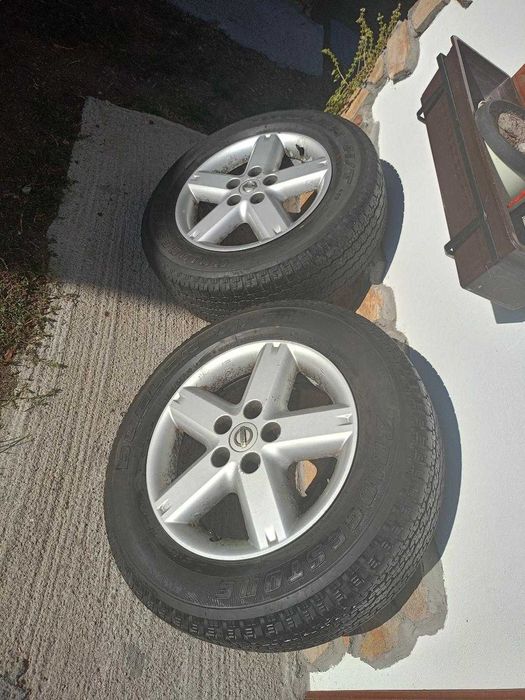 Vanad set 4 cauciucuri iarna + jante R 16 Nissan