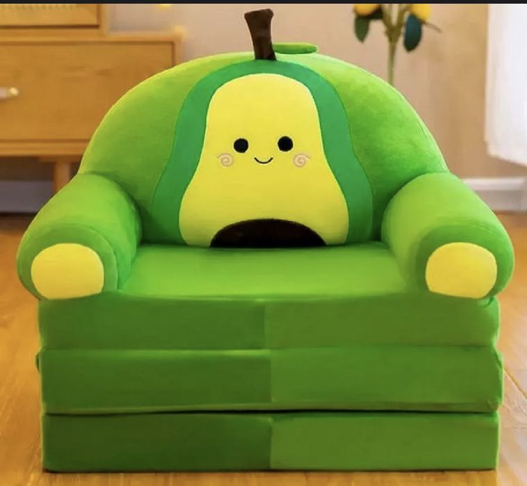 Детское мягкое кресло-трансформер