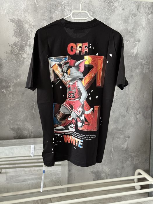 Tricou OFF White Amiri Balenciaga ih nom