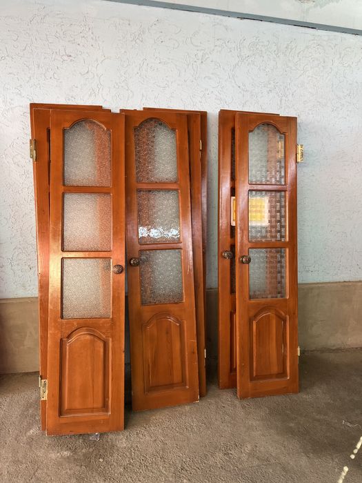 Двери из дерева/ агаш есіктер