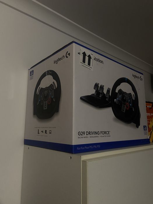 Logitech G29 + педали – перфектно състояние