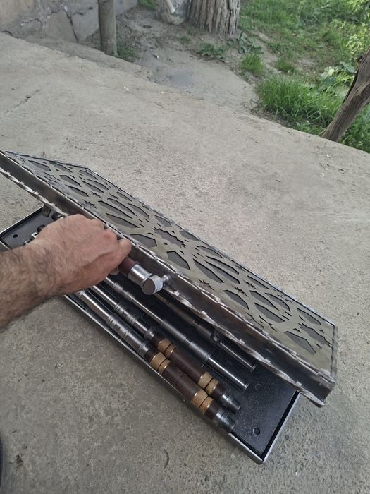 Мангал чемадан, янги