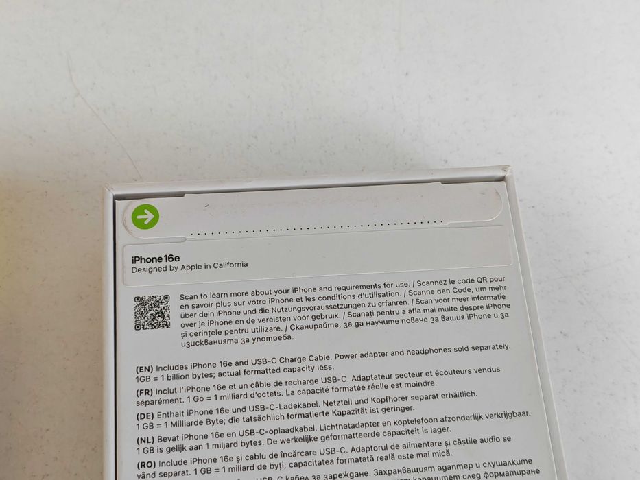iPhone 16e - NOU - Sigilat