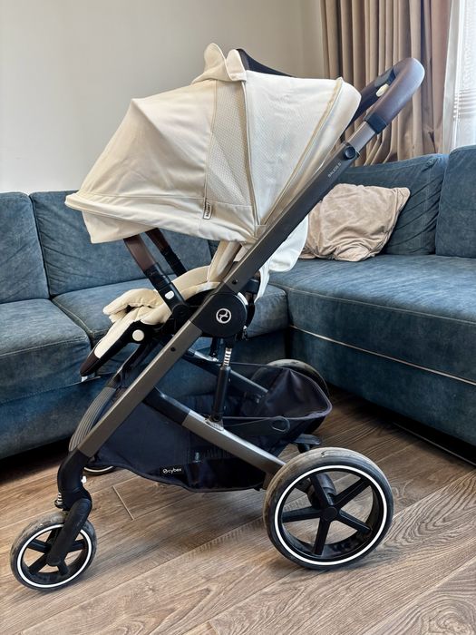 Бебешка количка Cybex Balios S Lux + кош за новорено + кошница за кола