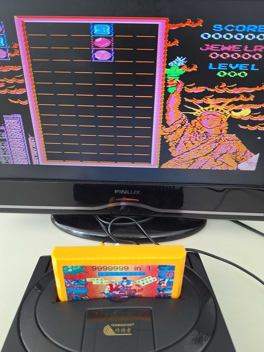 18 in 1, caseta discheta clasica cu joc pentru consola TV