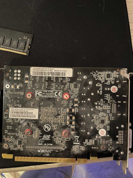 GTX1050 GDDR5 видеокарта