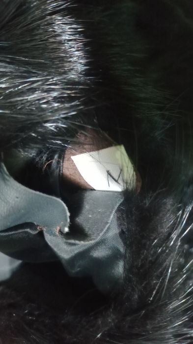 Haină blanã  nutrie