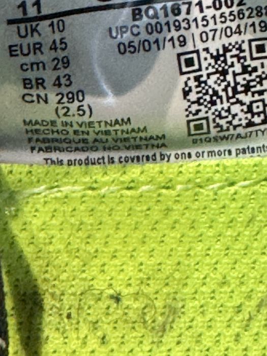 Маратонки NIKE REACT ODYSSEY.Номер 45