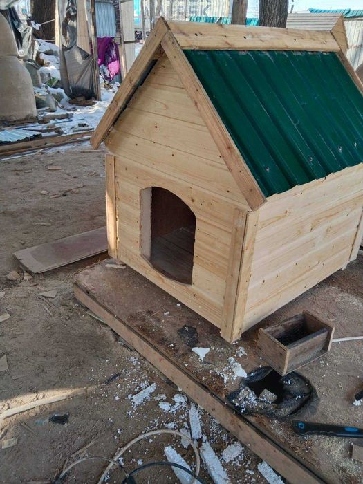Будка для собаки утепленная