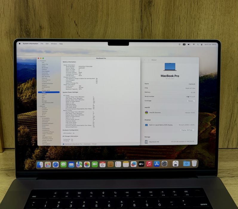 Macbook Pro 16 M1 Max Full Box 32/512GB