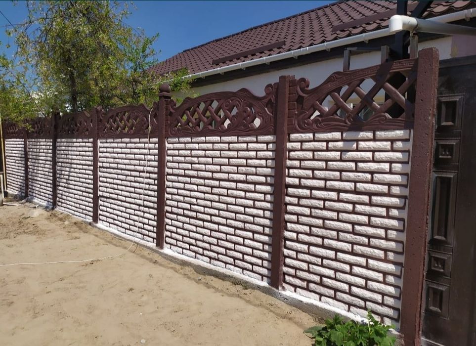 Еврозабор с установкой