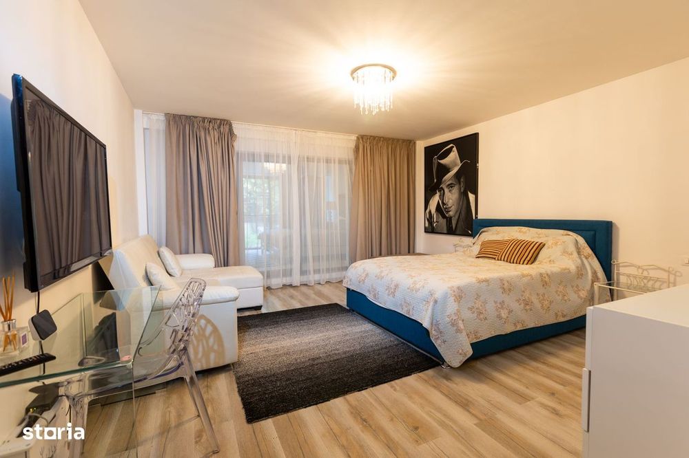 Apartament de 2 camere, cu grădină proprie, pet friendly
