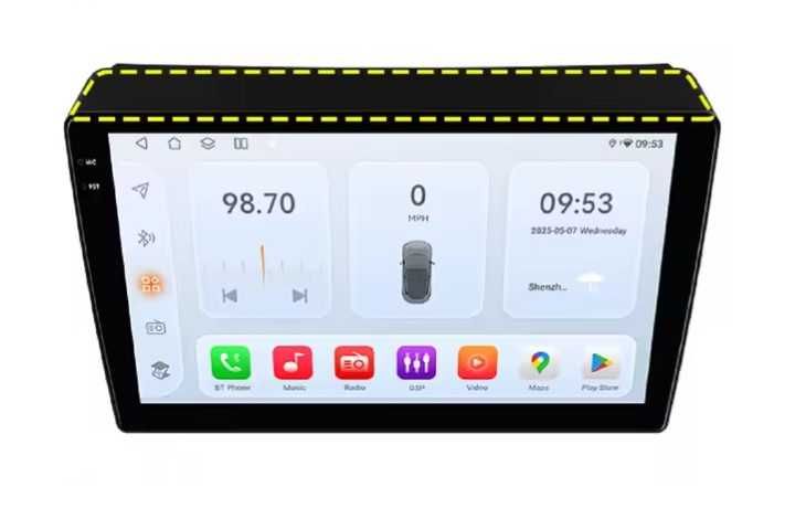 Мултимедия 9″ за FIAT Ducato PEUGEOT Boxer CITROEN Jumper Android 14
