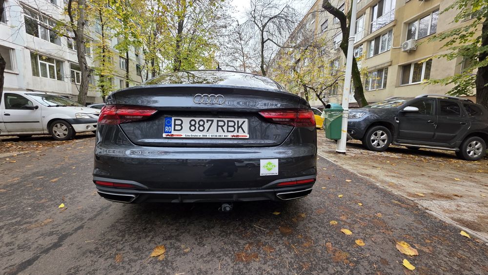 Audi A5 2021, benzina+CNG