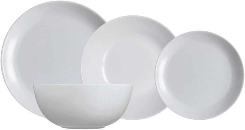 Издръжлив сервиз за хранене от 19 части Luminarc Diwali Granit