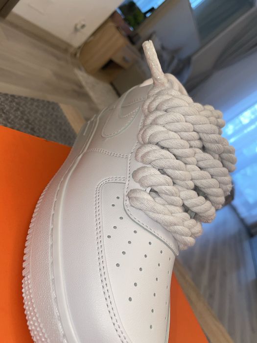 Air force 1 rope laces noi in cutie  marimi disponibile 41,42,43
