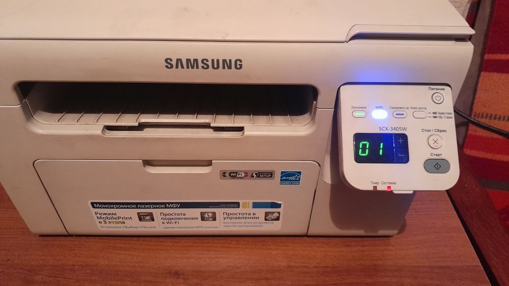 Продам принтер samsung scx-3405w
